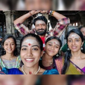 Sunitha Srinivasan Instagram - 1st reel with annan @mirchisenthil983 And sisters @sunitha_official @actress_thara @hemachinnu_official12 #preetha #preethasuresh #preethareels #preetha_suresh21 #sunitha #hema #thara #mirchisenthil #shanmugam #rathna #veeralakshmi #issaki #kani #annaserial #anna #zeetamil #trending #viral #explore