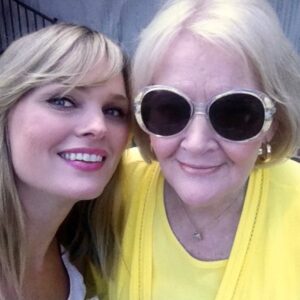 Sunny Mabrey Instagram - We lost an absolute legend the other day.. my Aunt Jo Ann. She was pure gold. One of a kind. Her dry, self-deprecating, no-nonsense humor and razor sharp wit delighted me so much that I constantly shared stories about her to my friend in LA, @laurengerman, which resulted in Lauren’s slight obsession with her from afar, which, in turn, prompted Aunt Jo Ann to get pretend mad when I made videos to “show that girl”, but secretly be flattered and highly pleased about it. 😂💖 Aunt Jo Ann made the #1 best dressin’ (stuffing for all you non-southerners) and the most insane coconut cake this side of the Mississippi. She loved antiques, cross stitching, and asking me what I thought about celebrities, such as “Brad Pitts”, but most of all, she fiercely loved her family and friends. Aunt Jo Ann called many of us everyday, quite often when we’d just sat down to eat. I wish she’d interrupt my “supper” just one more time, but I think she’s having too much fun now. I count myself highly blessed to have known her and look forward to laughing with her again one day along with Jesus and her “mama ‘n daddy”— whom she said she was “going to see” there at the end. Her feet began to “walk” in her bed, and not long afterward, she stepped into a realm where there is no more death or crying or pain. So, when I say we “lost” her, it’s really just a temporary problem. Because we’re coming in hot on your heels, Aunt Jo Ann.. but, man oh man, I sure will miss you until then. ❤️