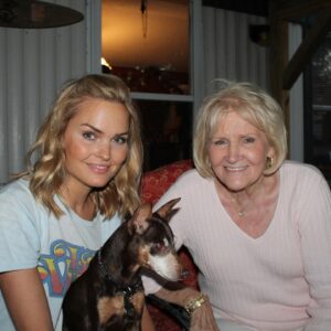 Sunny Mabrey Instagram - We lost an absolute legend the other day.. my Aunt Jo Ann. She was pure gold. One of a kind. Her dry, self-deprecating, no-nonsense humor and razor sharp wit delighted me so much that I constantly shared stories about her to my friend in LA, @laurengerman, which resulted in Lauren’s slight obsession with her from afar, which, in turn, prompted Aunt Jo Ann to get pretend mad when I made videos to “show that girl”, but secretly be flattered and highly pleased about it. 😂💖 Aunt Jo Ann made the #1 best dressin’ (stuffing for all you non-southerners) and the most insane coconut cake this side of the Mississippi. She loved antiques, cross stitching, and asking me what I thought about celebrities, such as “Brad Pitts”, but most of all, she fiercely loved her family and friends. Aunt Jo Ann called many of us everyday, quite often when we’d just sat down to eat. I wish she’d interrupt my “supper” just one more time, but I think she’s having too much fun now. I count myself highly blessed to have known her and look forward to laughing with her again one day along with Jesus and her “mama ‘n daddy”— whom she said she was “going to see” there at the end. Her feet began to “walk” in her bed, and not long afterward, she stepped into a realm where there is no more death or crying or pain. So, when I say we “lost” her, it’s really just a temporary problem. Because we’re coming in hot on your heels, Aunt Jo Ann.. but, man oh man, I sure will miss you until then. ❤️