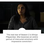 Supriya Pilgaonkar Instagram - I am so so so delighted to see my daughter @shriya.pilgaonkar doing her job so well , 🥹standing tall with her amazing costars @jaideepahlawat @iamsonalibendre , each of them have helped her grow. Broken news season 2 on zee5 is special for me as on this Mother’s Day a mother has become a fan of her daughter . My blessings to you Shriya .♥️ Those who haven’t watched . Do watch S 1 and S 2 of The Broken News on @zee5
