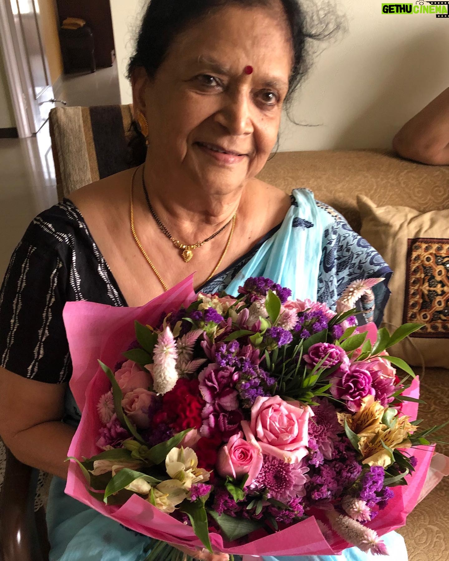 Supriya Pilgaonkar Instagram - Janani. ! Mata ! Aai ! I am a chip of this block ! Reason for my being. !