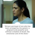 Supriya Pilgaonkar Instagram - I am so so so delighted to see my daughter @shriya.pilgaonkar doing her job so well , 🥹standing tall with her amazing costars @jaideepahlawat @iamsonalibendre , each of them have helped her grow. Broken news season 2 on zee5 is special for me as on this Mother’s Day a mother has become a fan of her daughter . My blessings to you Shriya .♥️ Those who haven’t watched . Do watch S 1 and S 2 of The Broken News on @zee5