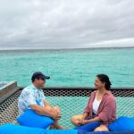 Supriya Pilgaonkar Instagram - Beautiful time in Maldives at @coco_resorts . 🏝️Thank you for getting us here Shriya and @pickyourtrail 💙Lovely hospitality and crystal clear water . Absolute peace🌊