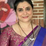 Supriya Pilgaonkar Instagram - This is how I look at different occasion. … three of them video byte. .. puja. … wedding function. . You tell me which is which. … hehehehe . I realise I am looking the same in all but still go ahead