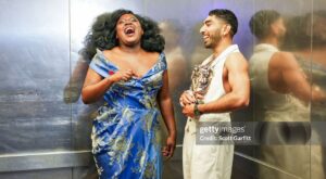 Susan Wokoma Instagram - Big fan of a comedic pause……

I said THE MILLENNIALS ARE TIIIIRRREEED 🗣️🗣️🗣️ 

CONGRATULATIONS @mawaanr !!!!! CONGRATULATIONS ALL THE NOMINEES!!!! 

@bafta 
#baftatbawards 
#pandocruises
#artistsforpalestine