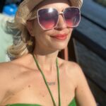Susan Sideropoulos Instagram - What a day 💚☀️💚☀️💚☀️💚 Grüße vom Boot & was macht ihr so schönes? #SummerVibes #Friends #boattrip