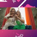 Susan Sideropoulos Instagram - Würdest du dich von uns verkuppeln lassen? 🙃 Noch eine Stunde, dann geht’s wieder los mit dem dating 💜 Um 16.30 Uhr in @sat.1 „Dein Star - Dein Date“ #newShow #dating #fun #unbezahltewerbung #wegenmarkierung