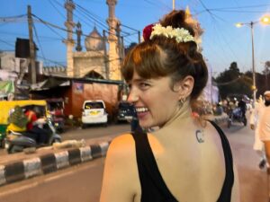 Susana Abaitua Instagram - Último día. 
Delhi.