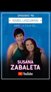 Susana Zabaleta Instagram - ¡Tienen que verlo! Sexo, pudor, secretos y lágrimas con @susanazabaleta. Una probadita de este gran episodio. #IsabelLascurainAbreLaCajaDe #SusanaZabaleta