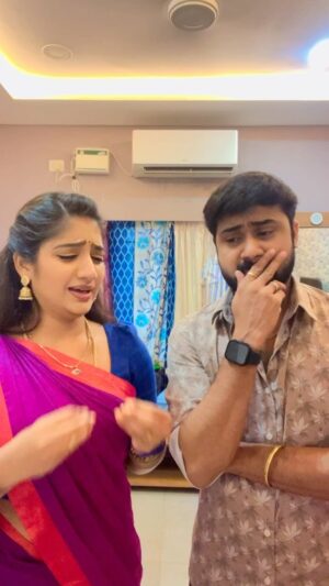 Sushma Nair Instagram - Love panunga sir life nalla irukum 🤣😂🥰❤️