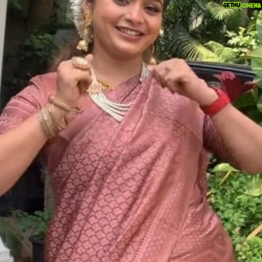 Sushma Nair - 1.3K Likes - Ilakkiya serial - Aravish and anjali performs chikku mangu song reel