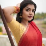 Suveta Shrimpton Instagram - Making waves wherever I go 🌊🤗 . . . . . . #photoshoot #sareelove #instagood #instadaily #photooftheday #trending #suvetashrimpton #suvetashrimpton❤️❤️❤️