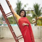 Suveta Shrimpton Instagram - Living 🥀 . . . #photoshoot #sareelove #instagood #instadaily #photooftheday #trending #suvetashrimpton #suvetashrimpton❤️❤️❤️