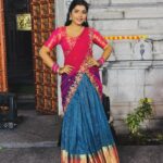 Suveta Shrimpton Instagram – Let’s celebrate 🥳 🎉
🥻 @designed_by_sindhu 
.
.
#pongalcelebration #suntvshow #showtime #halfsareestyle #ilamathi #pongalthiruvizha #poovathalaiyaonsuntv #suveta #suvetashrimpton