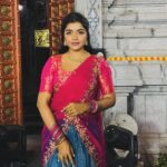 Suveta Shrimpton Instagram – Let’s celebrate 🥳 🎉
🥻 @designed_by_sindhu 
.
.
#pongalcelebration #suntvshow #showtime #halfsareestyle #ilamathi #pongalthiruvizha #poovathalaiyaonsuntv #suveta #suvetashrimpton