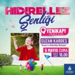 Suzan Kardeş Instagram - 35 yıldır aralıksız devam eden ve gelenekselleşen Suzan’ın Hıdırellez Bahçesi bu sene 5 Mayıs Cuma günü Yenikapı Etkinlik Alanında.🌿💐❤️ Doğa canlanıyor, çiçekler açıyor 🙌🏻 haydi bizler de doğanın bir parçası olarak canlanalım, çiçekler açalım, Hıdırellez ritüellerini hep birlikte yapalım dostlar. 🌸💐 5 Mayıs cuma günü sizleri Yenikapı etkinlik alanına baharın gelişini kutlamaya @suzaninhidirellezbahcesi ‘ne bekliyoruz. 🤗🥰@istanbulbuyuksehirbld @kultur_istanbul @ibb_kultur @suzaninhidirellezbahcesi @razakiletisimenajerlik @un_turkiye @unitednationsturkey @unesco #yeredeğmemişsu #salıncak #müzik #dans #eğlence #etkinlik #gülağacı #toprak #doğa #sağlıkbilekliği #huzur #canlılık #güzellik #mutluluk #ibbkültürsanat #hıdırellezateşi🔥 #hidirellezdilekleri #hıdırellezşenliği
