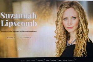 Suzannah Lipscomb Instagram - It was only six years out-of-date but I finally decided the time had come to refresh my website (link in bio).

I’m very grateful to Luke Rogers of epiphany-uk.com for creating it for me.