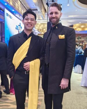 Suzanne Bernert Instagram - An amazing turnout at the #israeliindependenceday... met so many people and had great conversations. Of course, it also got serious, but showing support by showing up is what was needed 🇮🇱🎗️
Outfit @untungindia 
Shoes @elizabethy_y_h
.
.
.
#israelinstagram
#israelinindia #israel #thegranddelhi #suzannebernert #arjunhardas  #🇮🇱 #🇮🇱🇮🇳 #🇮🇱🇩🇪