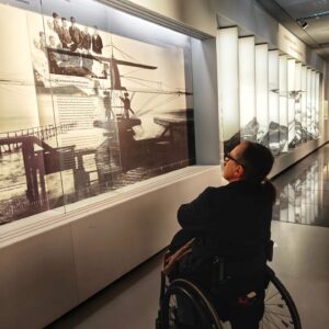 Suzanne Bernert Instagram - At the Dornier Museum in #friedrichshafen 
wearing a super cute dress by #thehaimishliving #collabalert 
Pantheon Herringbone Weave dress perfect for winters paired with slim leggings jeans and my fav boots ! #japaneseinspired 
.
.
.
#indiameetsjapan #haimishlife #kawaii #longdresses #suzannebernert #dorniermuseum #madeinbharat
