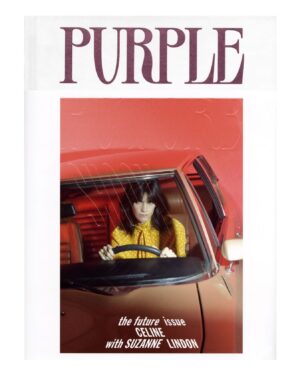 Suzanne Lindon Instagram - @purplefashionmagazine cover 💜 @ozpurple @celine