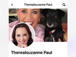 Suzanne Paul Instagram - Hi everyone, this is my new Facebook page that I’ve had to start as I was hacked and lost access to my original page. Please send me a friend request or accept one from me ! Thank you 🙏