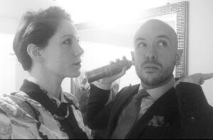 Suzi Ruffell Instagram - Here’s a picture of @tomindeed and I backstage somewhere  in maybe 2015 to remind you that there was a new episode of Like Minded Friends yesterday. We’ve recently learnt that we’ve had more than 2.7 Million downloads this year. 🤯🤩🥳👯‍♀️
Which was a lovely surprise. 
So hello and thank you for listening to us chat all things from bath mats, to theatre etiquette, to gay culture (all things), to correct pronunciations of American towns, to beer fear with Kylie Minogue to Tom’s minging hallway to anxiety (that comes up a lot actually) and so much more. 
Big love! 
Link in stories

Edit: the downloads were actually more than a million more than I previously thought. Good at podcasting, bad at math.