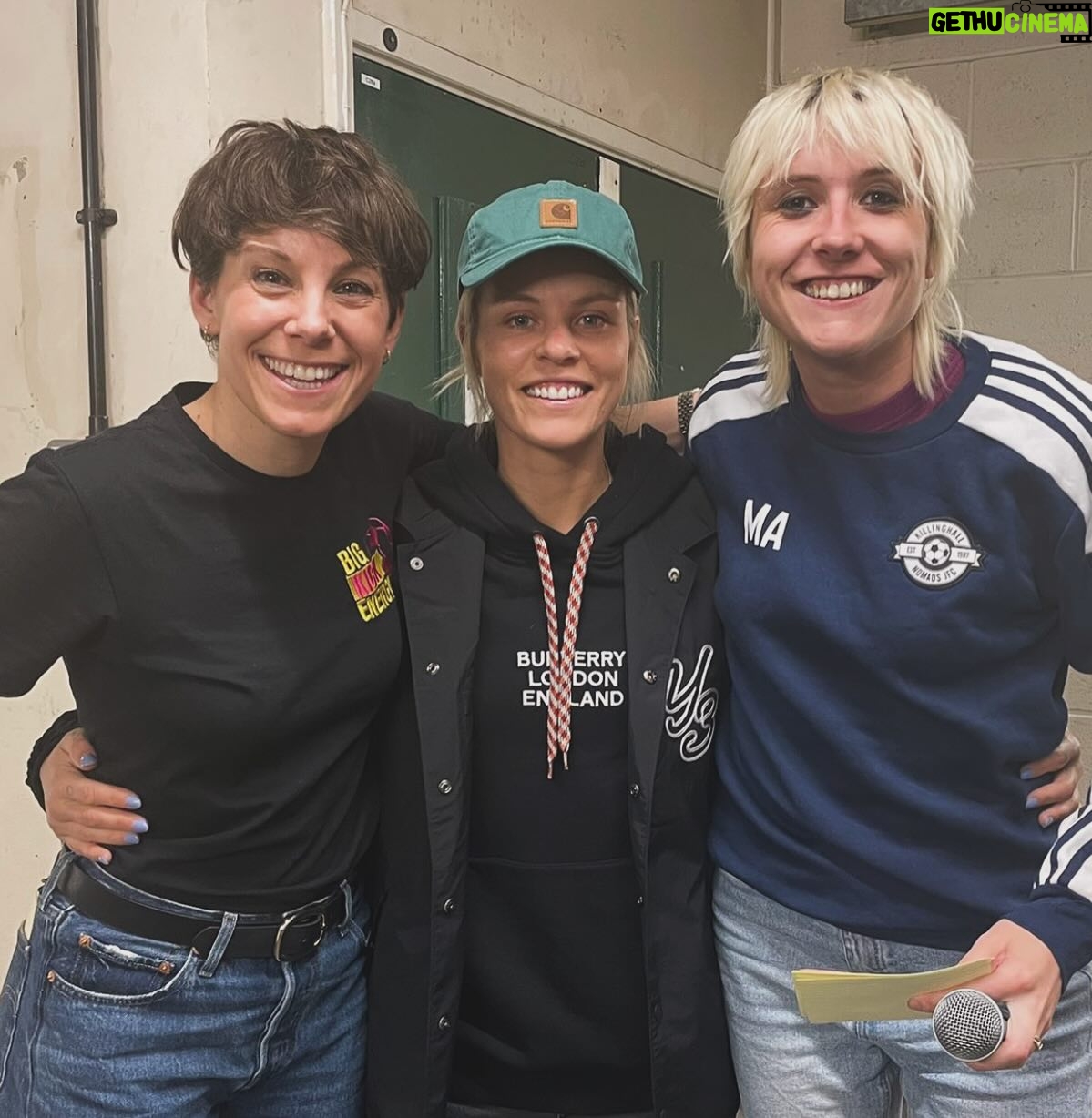 Suzi Ruffell - 4.3K Likes - What a joy to have England legend @racheldaly3 on @bigkickenergypod live in Birmingham tonight. A fantastic, fascinating and very funny interview.
Podcast out soon.