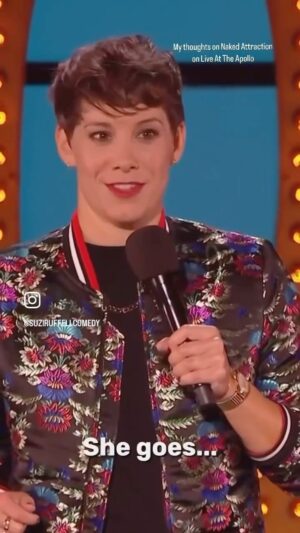 Suzi Ruffell Instagram - I am resharing this after catching a repeat of Naked Attraction over the weekend.

#nakedattraction #suziruffell #liveattheapollo #standupcomedy #britishstandup
