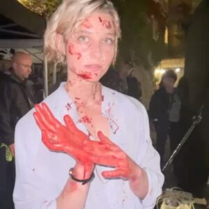 Svenja Jung Instagram - How it started vs. how it ended 😁
Some „behind the scenes“ of our @netflixde show CROOKS 🐆🔥 
Thank you so much for watching !! 🙏🏼