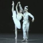 Svetlana Zakharova Instagram - #Repost @catherine_pollak ・・・ 'La Bayadère' at the Mariinsky theatre with Svetlana Zakharova and Jacopo Tissi (in honour of Olga Nikolaevna Moiseyeva's 90th jublee). 30.12.18. Adagio. Из личного архива. #svetlanazakharova #mariinsky #mariinskytheatre #theatre #labayadere #classic #bolshoitheatre #russianballet #ballet #pasdedeux #adagio #dance #balletdancer #ballerina #instaballet #balletpost #saintpetersburg #petersburg #instarussia #instaspb #мариинскийтеатр #мариинский #баядерка #светланазахарова