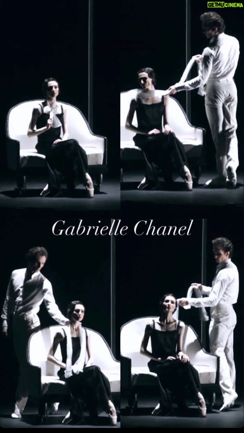 Svetlana Zakharova Instagram - MODANSE in Shanghai Grand Theatre - tonight and tomorrow 🖤🤍 Beautiful pictures from Gabrielle Chanel with Artemy Belyakov and Svetlana Zakharova🖤🤍 Good luck!✨✨✨ #artemybelyakov #svetlanazakharova #modanse #chanel #gabriellechanel #ballet #modernballet #balletdancer #ballerina #bolshoiballet #bolshoitheatre #principaldancer #primaballerina #balletpics #balletpost #balletphoto #balletlife #balletonline #balletcostume #balletgram #артемийбеляков #светланазахарова #балет #шанель #большойтеатр #большойбалет #балерина #балетноефото #балетныйкостюм #balletvideo
