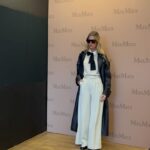 Sveva Alviti Instagram – L’eleganza di @maxmara 🤎 thank you for having me. 

Styled by @paoladec 

#mfw #milanfashionweek