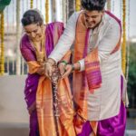 Swanandi Tikekar Instagram – 25•12•2023 ❤️ A Special Date For Us!♾️
& @pngadgilandsons beautiful jewellery made our day extra special!🥰 Thank you so much ✨

Swanandi’s MUAH : @khushbooghodke 
Ashish’s MUAH : @krishna_deshmukh_makeup 
Saree : @saudamini_handloom 
Blouse : @nishfash_design_studio 
Ashish’s Outfit : @saudamini_handloom 
Jewellery : @pngadgilandsons 
Styling : @saudamini_g
Draping : @nilam_art1687 
Pictures : @lensfixed_onkarabhyankar
Asthetics & Skincare : @thefacestudio.in 
Socials and Exclusive PR : @wechitramedia @n.i.d.s_

#SwanandiTikekar #AshishKulkarni #Wedding #ANANDI 💕