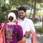 Swanandi Tikekar Instagram - 25•12•2023 is the most special day for us.🥰 And obviously we wanted it to make more special by looking the best on our wedding day. Along with these beautiful outfits, one of the most important things was nicely embroidered blouses. And who to go for them without @nishfash_design_studio . Since my engagement I trust them fully with the fittings, designs and the uniqueness they bring in.😍 Just love them!✨ Beautiful blouses for both my looks by @nishfash_design_studio Swanandi’s Sarees : @saudamini handloom Ashish’s Outfits: @saudamini_handloom @raayaethnic_ Styling : @saudamini_g Draping: @nilam_art1687 Swanandi’s MUAH: @khushbooghodke Ashish’s MUAH: @krishna_deshmukh_makeup Jewellery: @pngadgilandsons Video by @lensfixed_photoworks Asthetics & Skincare : @thefacestudio.in Socials and Exclusive PR: @wechitramedia @n.i.d.s_ #SwanandiTikekar #AshishKulkarni #SwanandiAshish #ANANDI #blessed