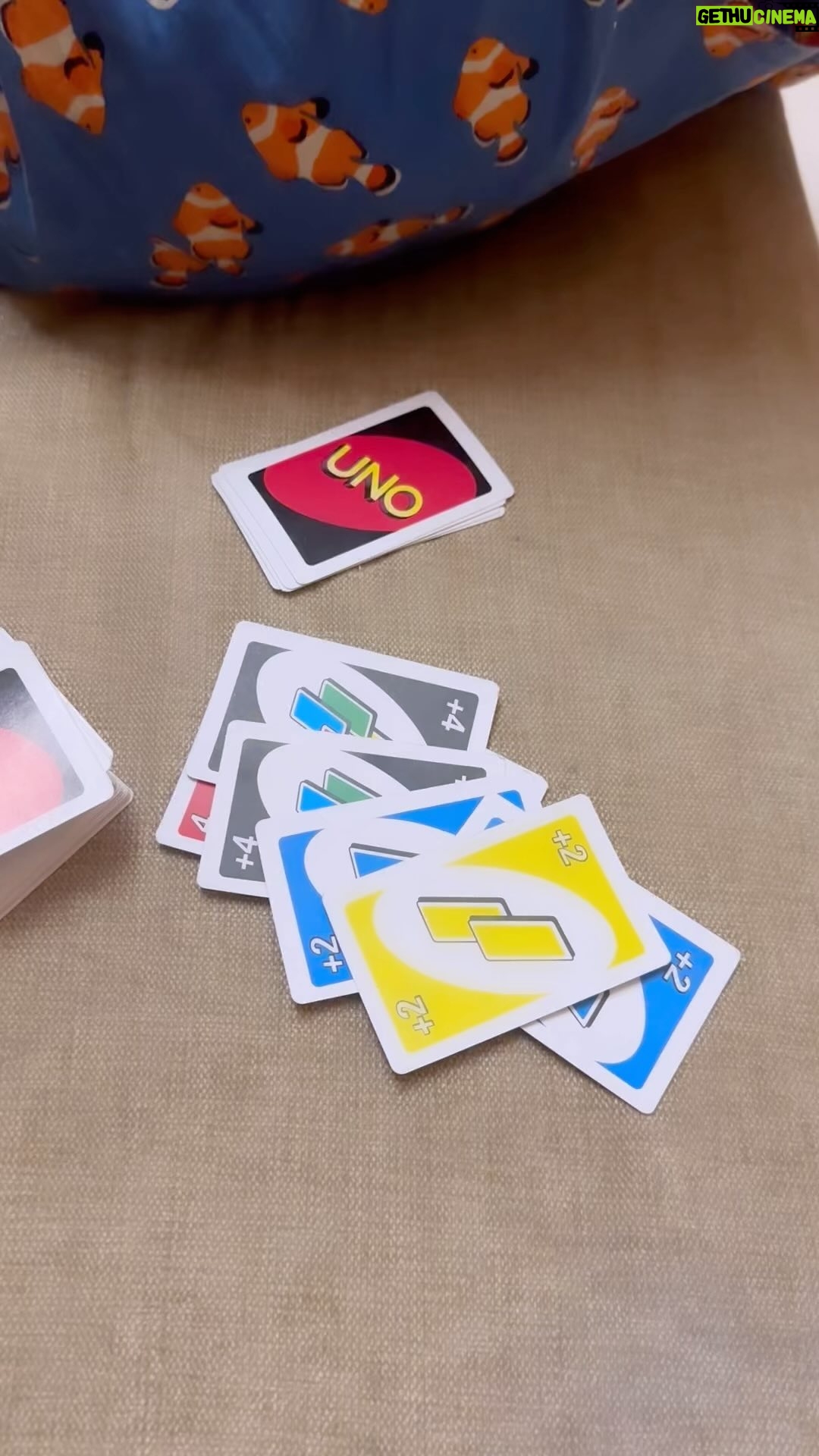 Swanandi Tikekar Instagram - Kis kis pe yeh time aa chuka hain??? If uno uno! #iykyk Are we even playing by the rules or is is just Bhatuklicha Uno (ghar ghar ka uno)! Please let us know! 😅 @ashishkulkarni.music I love uuuu😆❤️❤️ #games #uno #anandi #weekend #swananditikekar
