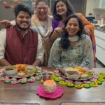 Swanandi Tikekar Instagram - The countdown begins!!! U guys were our first ata line lagliche!!! ❤️❤️❤️ thanks my loves! It all started with u guys by my side! 🤗🤗🤗 And thank you for giving us a hashtag @sukanyamoneofficial 😂😂😂. #anandi #friendslikefamily #kelvan #bridetobe #groomtobe #mygang #yaay #swananditikekar #ashishkulkarni #anandi