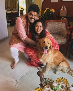 Swanandi Tikekar Instagram - Pahila Gudhi Padva!!! Amchyakadun Saglyanna Shubhechha! ❤️

#pp #pahilapadva #postmarriage #navinvarsha #newyear #anandi #swananditikekar #ashishkulkarni