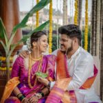 Swanandi Tikekar Instagram – That Magical Moment!♥️✨

@khushbooghodke dolled me up for all my wedding looks and her work is great. Loved working with you Khushboo. Thank you!🤗

Swanandi’s MUAH : @khushbooghodke 
Ashish’s MUAH : @krishna_deshmukh_makeup 
Saree : @saudamini_handloom 
Blouse : @nishfash_design_studio 
Ashish’s Outfit : @saudamini_handloom 
Jewellery : @pngadgilandsons 
Styling : @saudamini_g
Draping : @nilam_art1687 
Pictures : @lensfixed_onkarabhyankar
Asthetics & Skincare : @thefacestudio.in 
Socials and Exclusive PR : @wechitramedia @n.i.d.s_

#SwanandiTikekar #AshishKulkarni #Wedding #ANANDI 💕