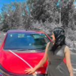 Swathi Sharma Instagram - Welcome home my love 🤩 🧿 #mycar #feelinghappy #happyme