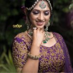 Swathi Sharma Instagram - A pop of purple is all you need to make a statement 💜 Experience the magic in our upcoming classes! For class inquiries, Do WhatsApp or Call: 7339139939 Follow Us: @gangamakeupacademy Mua: @priyas_makeupartistry Model: @swathi_sharma_24 Outfit: @visha_boutique_ Photography: @twiststudio_official Jewellery: @ash_rental_jewellery . . #bridalmakeup #bridalmakeupartist #indianbridalmakeup #receptionmakeup #bridalmakeuplook #bridalmakeupandhair #trendingmakeuplook #indianbridalmakeupartist #bridalmakeupartists #glammakeup #airbrushmakeup #ninathaleinikum #bridalmakeupartistindia #naturalbridalmakeup #makeupacademyincoibatore #southindianbridalmakeup #torontobridalmakeup #explorepage #statementjewellery #swathisharma #bestbridalmakeup #bridalmakeupcourse #bridalmakeupartistph #bridalmakeupclass #bridalmakeuptrial #bridalmakeupideas #purplelehenga #bestbridalmakeupartist
