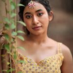 Swetha Venugopal Instagram - Every freckle tells a story, and every smile holds a secret. 📷 @dhanush__photography 💄 @ishwaryajaivik_artistry 👗 @amaira_theboutique 💍 @chennai_jazz Hairstyle @goflawless_makeover