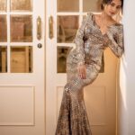 Swetha Venugopal Instagram - Found in religious relics, crowns of monarchs, and sacred spaces, representing purity and divine connection or found in the fleeting moments of a sunset, "gold" always remains timeless Shot by @fifthanglestudios Stylist @keziah_costume_stylist Mua @mithu4.3shade