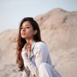 Swetha Venugopal Instagram - 𝔄𝔯𝔦𝔡 𝔤𝔬𝔩𝔡 🏜️ @vijayfredrick_secrets