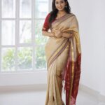 Swetha Venugopal Instagram - இனிய தீபாவளி நல்வாழ்த்துக்கள் 🪔 🎥 @thatmadraskaran 👗 @sindira_by_swethaindiran 💄 @mua_aksharaasaravanan Hair @luckyjas_hairstylist Studio @studiojumbos