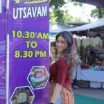 Swetha Venugopal Instagram - Super happy to be a part of @faboo_events #kalaautsavam. Do not forget to check out their Diwali popup 🪔