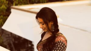 Swetha Venugopal Instagram - Shot for @karthikeya.the.angadi ❤️

Shot and styled by @nishita_rj ✨