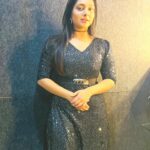Syamantha Kiran Instagram - A lil black dress is always a good idea! Outfit @sesha_bridalwear