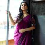 Syamantha Kiran Instagram - 😊❤️ Makeup ; @jeru_bridal_studioo Saree draping @d_sareedrapist Photos ; @sathishuh_27