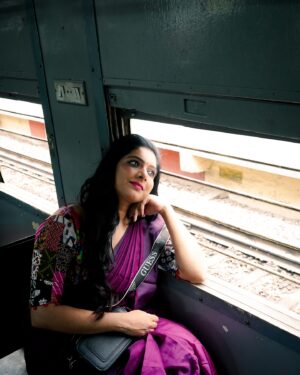 Syamantha Kiran Instagram - 😊❤️ 

Makeup ; @jeru_bridal_studioo 
Saree draping @d_sareedrapist 
Photos ; @sathishuh_27