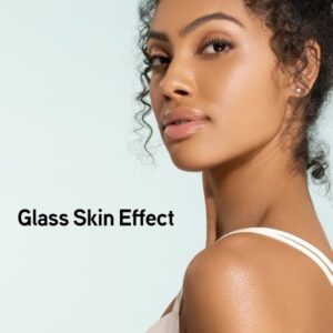 Sydney Martin Instagram - in love with the process🩵🫧 @physiciansformula 

#PhysiciansFormula #beautymodel #cleanbeauty #naturalmakeup #campaign #glassskin #curls #losangeles